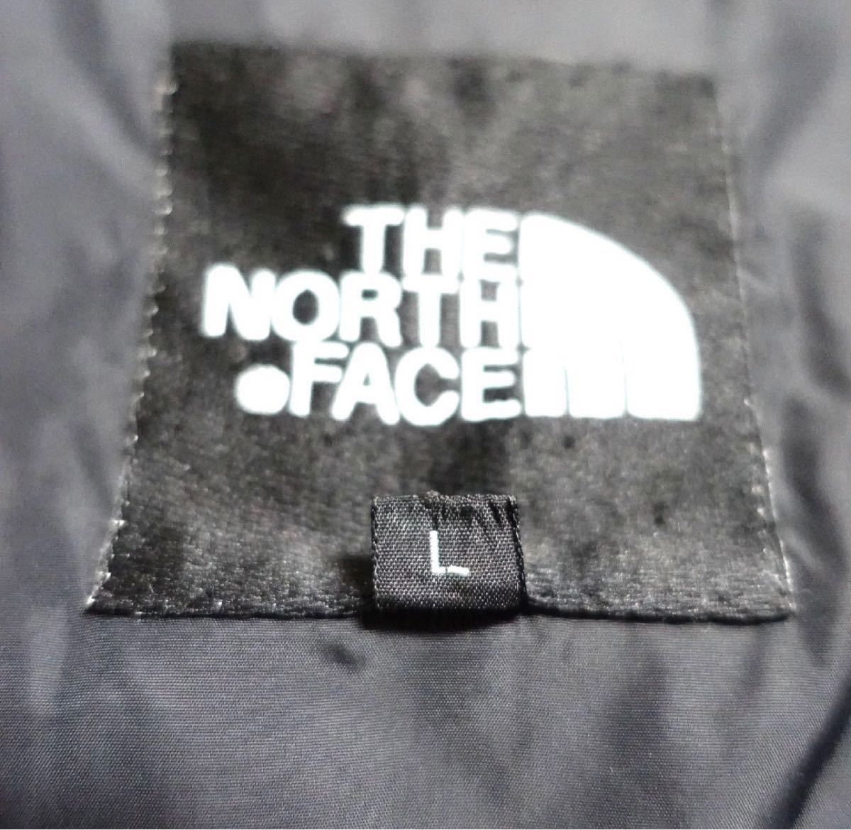 THE NORTH FACE ノースフェイス 中綿ジャケット Lサイズ 正規品 ブラック/肩幅49cm身幅58cm袖丈61cm着丈64cm_画像5