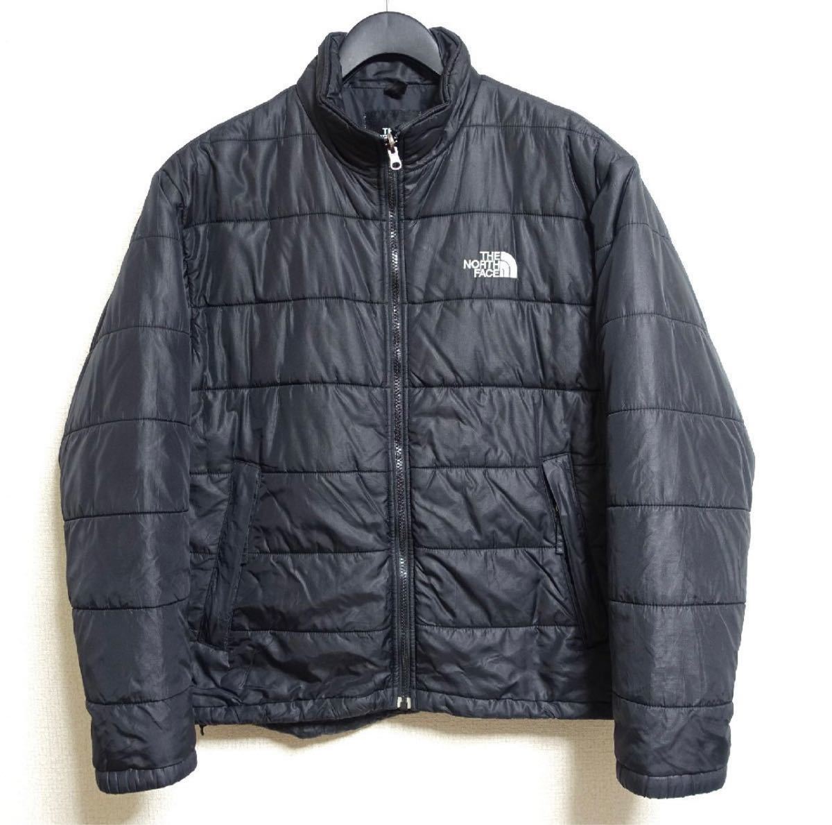 THE NORTH FACE ノースフェイス 中綿ジャケット Lサイズ 正規品 ブラック/肩幅49cm身幅58cm袖丈61cm着丈64cm_画像1