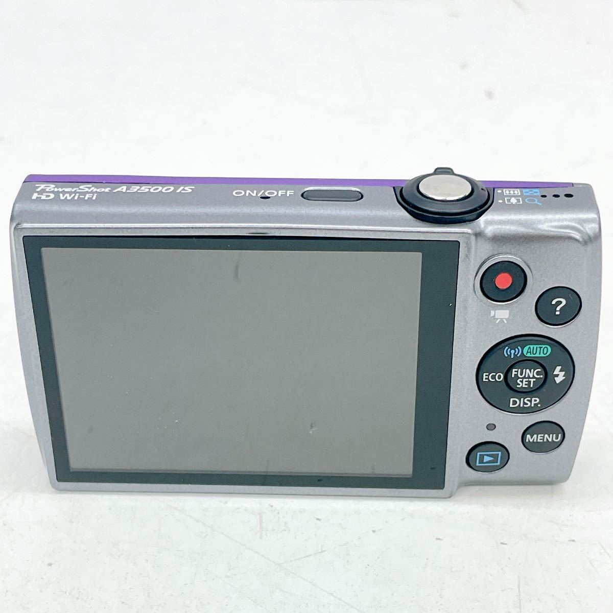 2AB71 Canon キャノン PowerShot A3500 IS PC1898 デジタルカメラ デジカメ 本体のみ 中古 現状品 動作未確認_画像4