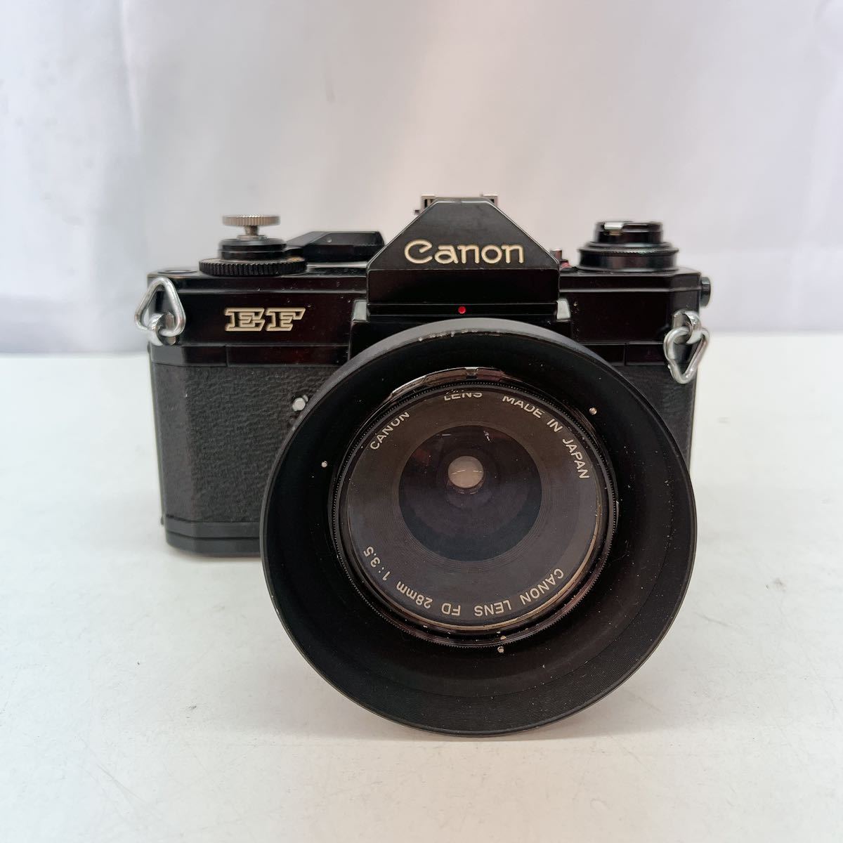 2AC72 Canon キャノン EF フィルムカメラ レンズ Canon FD 28mm 1:3.5 BW-55-B 昭和レトロ 中古 現状品_画像2