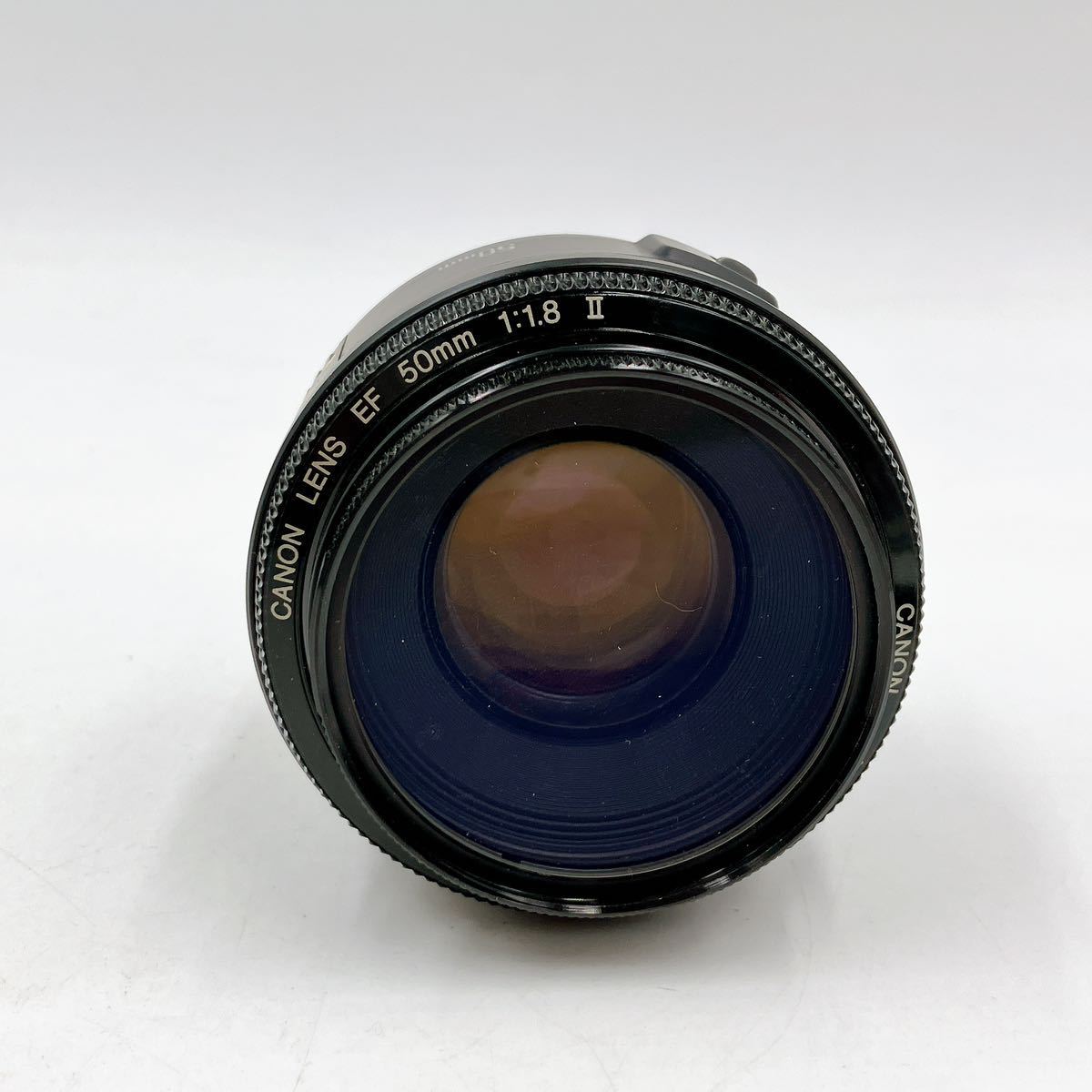 2AB106 Canon キャノン LENS EF 50mm 1:1.8 Ⅱ レンズ 中古 現状品 _画像2