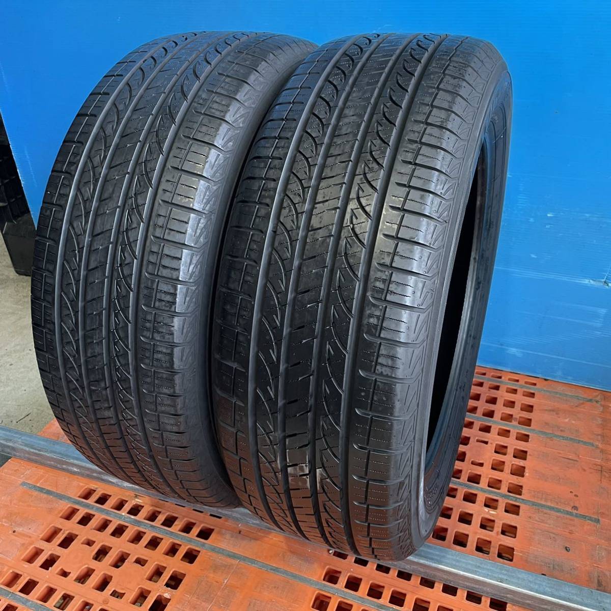 235/55R19 YOKOHAMA AVID GT 235/55/19 サマータイヤ　2本　2021年製造_画像1