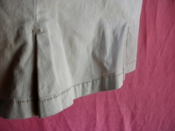 USED Calvin Klein Denim ground skirt size W26 beige group 