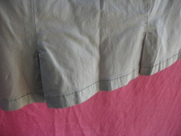 USED Calvin Klein Denim ground skirt size W26 beige group 