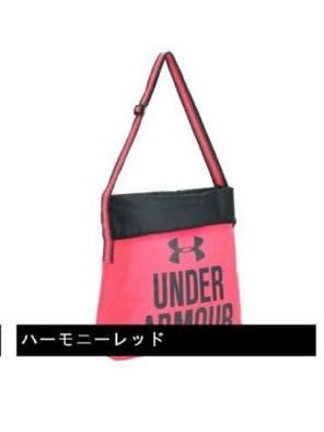  Under Armor tote bag diagonal .. shoulder bag AAL2517 pink back 