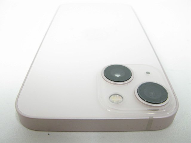 au iPhone13 mini 128GB ピンク バッテリー80%以上 SIMフリー SIMロック解除済【R5624】の画像3