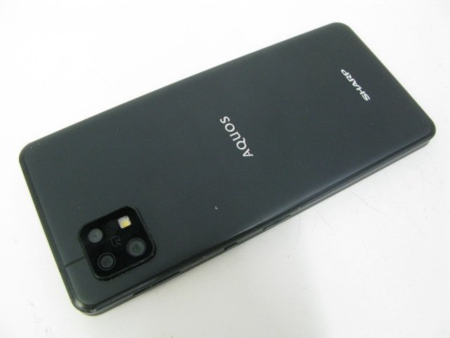 SIMフリー 楽天モバイル AQUOS sense6 SH-RM19 ブラック 【M2455】の画像2