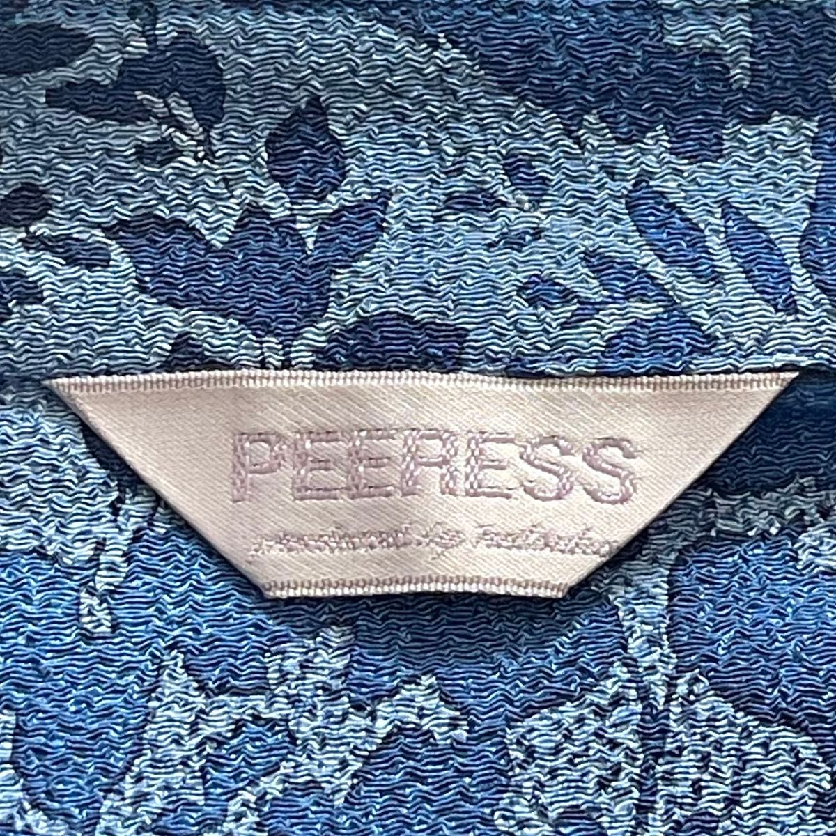 【未使用】PEERESS  　ヴィンテージ　デザインシャツ　レトロ　派手　希少　ゆったり