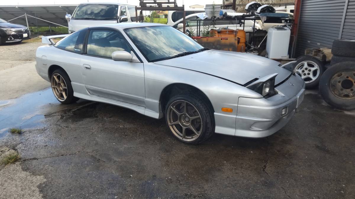 180SX 後期 SR20DET 5速 RPS13 平成9年車 ドリフトベース カスタムベース等 一時抹消登録の画像1