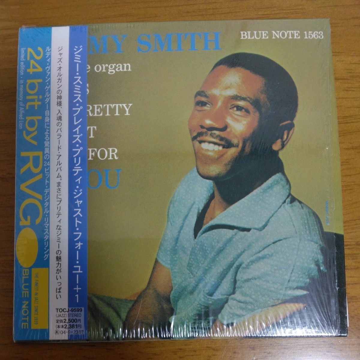 ジミー・スミス/プレイズ・プリティ・ジャスト・フォー・ユー/限定盤・廃盤/紙ジャケット/RVG/JIMMY SMITH/BLUE NOTE/ブルーノート_画像1