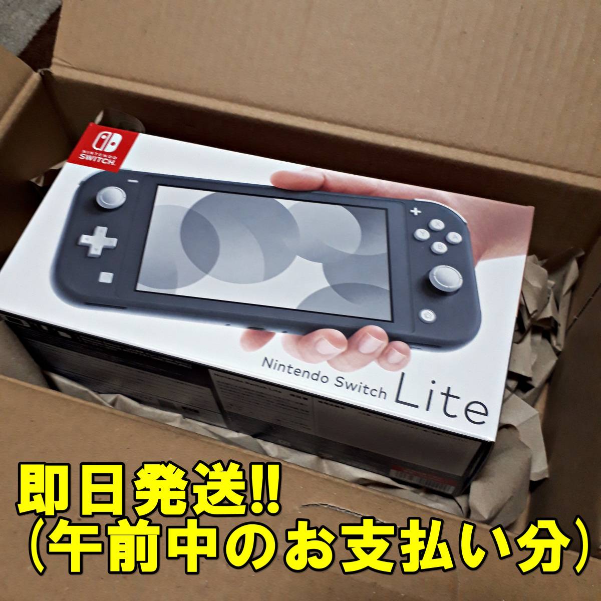 ★【新品/送料無料】任天堂 Nintendo Switch Lite 本体 スイッチ ライト グレー_画像1