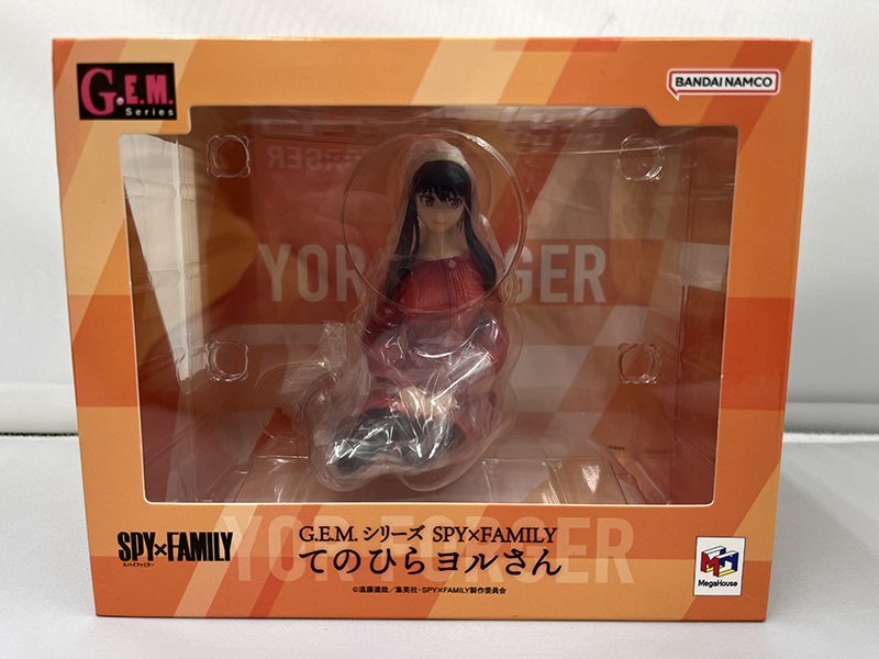 新品 SPY×FAMILY スパイファミリー GEM フィギュア 3体 ロイド・フォージャー ヨル アーニャ てのひらロイドさん ヨルさん アーニャちゃん_画像2