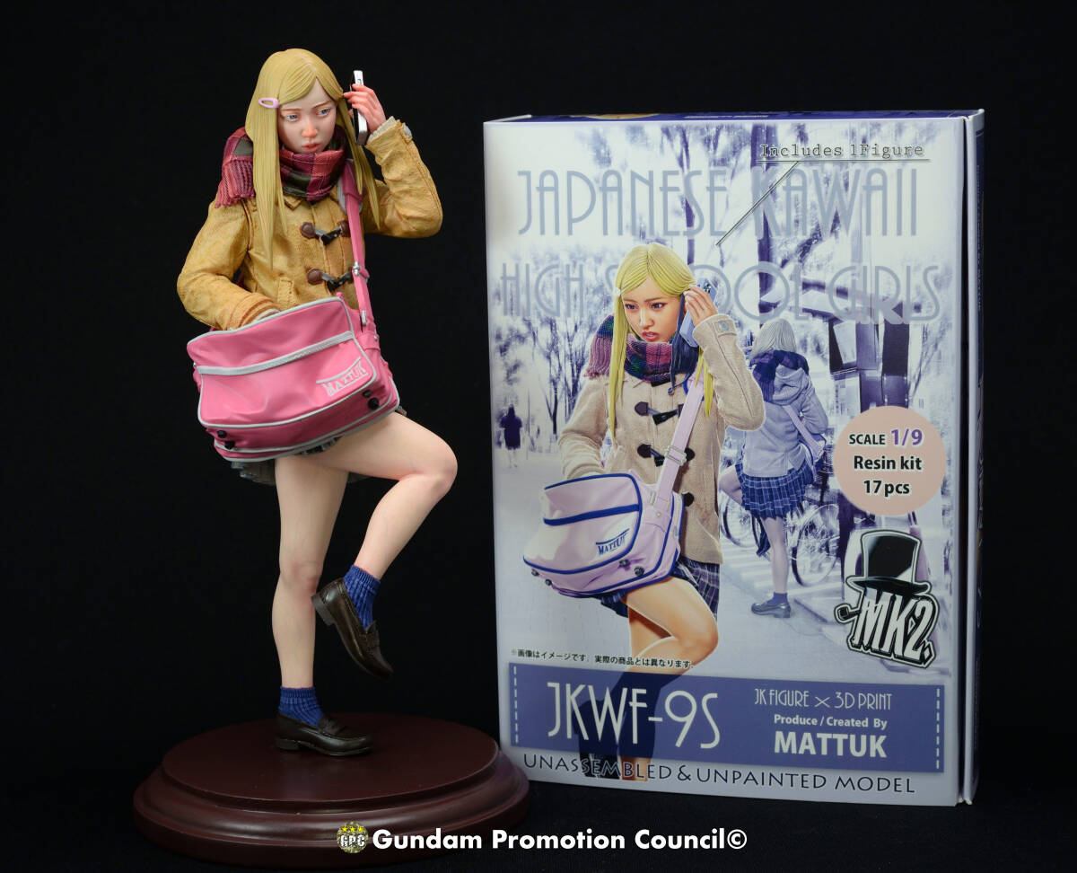 ★塗装完成品★MK2.（まっつく）さん造形。JKリアルフィギュアキット_JKWF-9S_1/9スケール_画像10