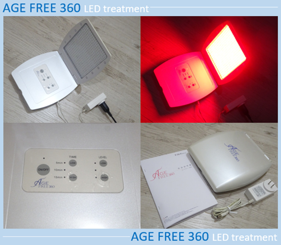 * goods with special circumstances light Esthe compact type LED beautiful face vessel AGE FREE/AGLEX anti aging wrinkle * slack * acne vulgaris * sombreness skin care beauty vessel beautiful .