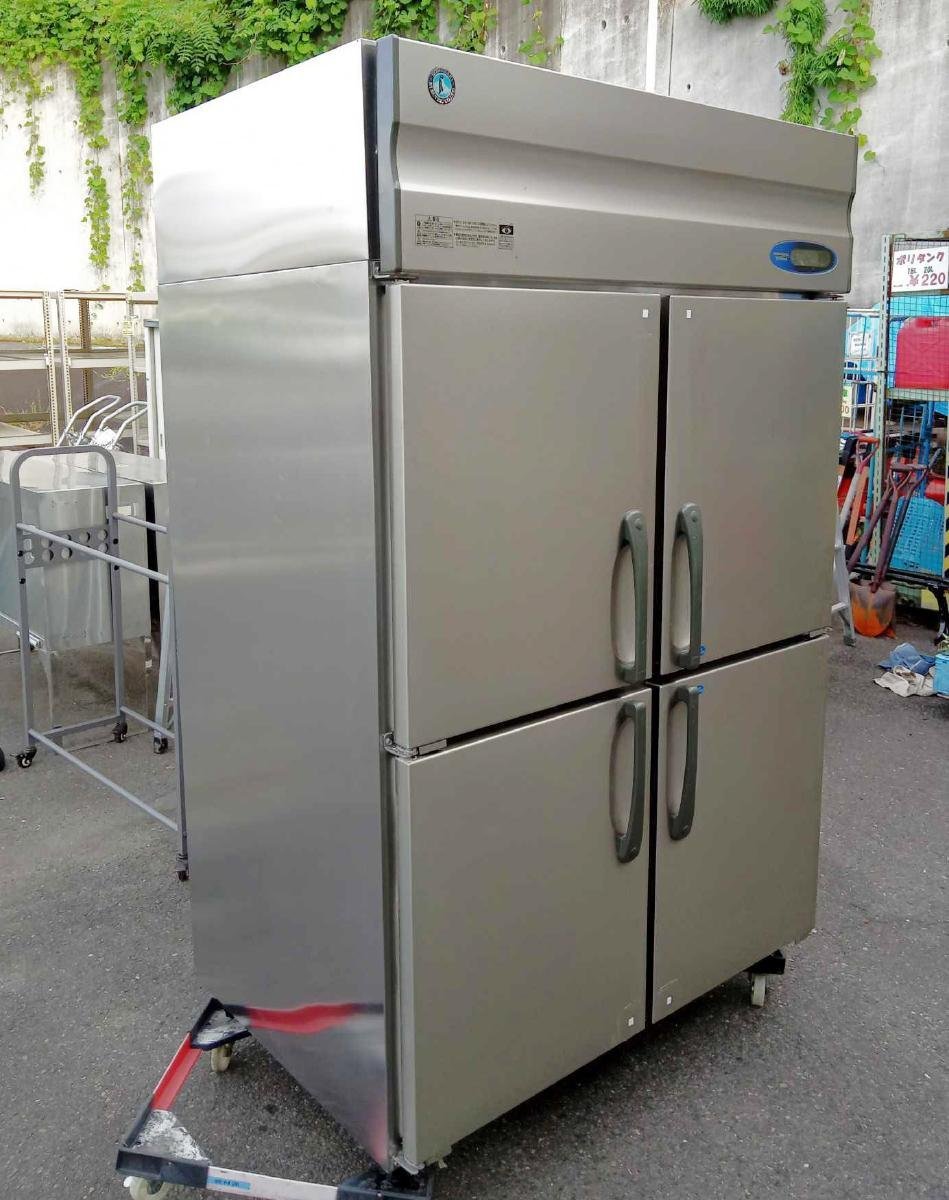 [動作OK] ホシザキ 縦型4ドア 冷凍冷蔵庫 HRF-120ZF3 冷凍 502L 冷蔵 502L 3相200V 2015年製 [直接引取限定 福島県須賀川市 須賀川店]