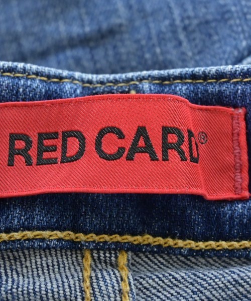 RED CARD デニムパンツ レディース レッドカード 中古　古着_画像3