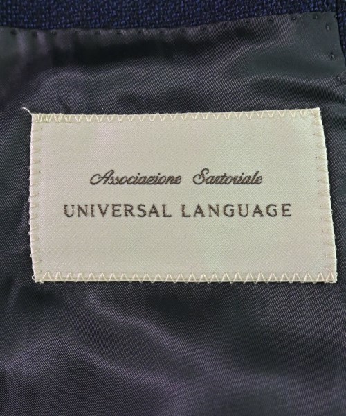 UNIVERSAL LANGUAGE テーラードジャケット メンズ ユニバーサルランゲージ 中古　古着_画像3