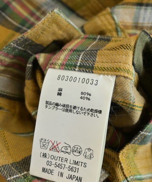 NIGEL CABOURN カジュアルシャツ メンズ ナイジェルケーボン 中古　古着_画像3