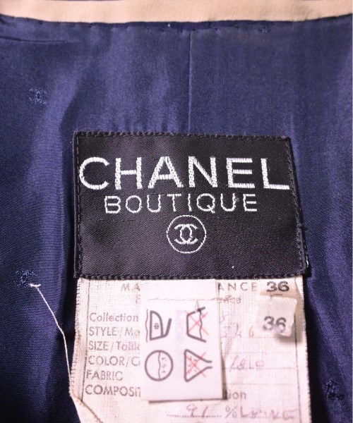 CHANEL ノーカラージャケット レディース シャネル 中古　古着_画像3