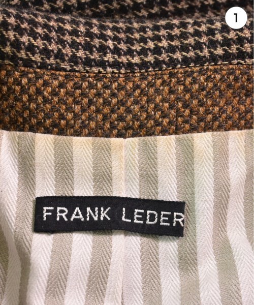 FRANK LEDER テーラードジャケット メンズ フランクリーダー 中古　古着_画像9