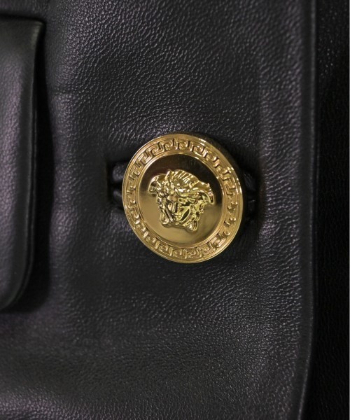 VERSACE ノーカラージャケット レディース ヴェルサーチ 中古　古着_画像6