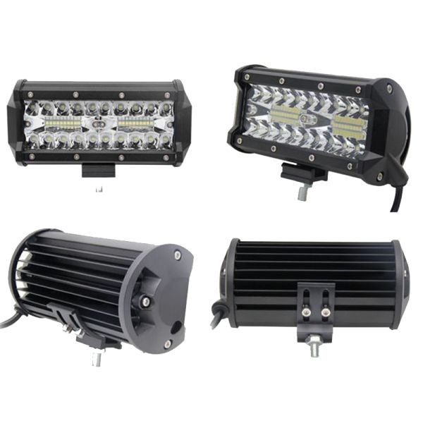 LED ワークライト 作業灯 12V/24V 兼用 120W 6000K 防水 デッキライト 投光器 前照灯 集魚灯 車幅灯 照明 トラック 2個セット 03の画像9