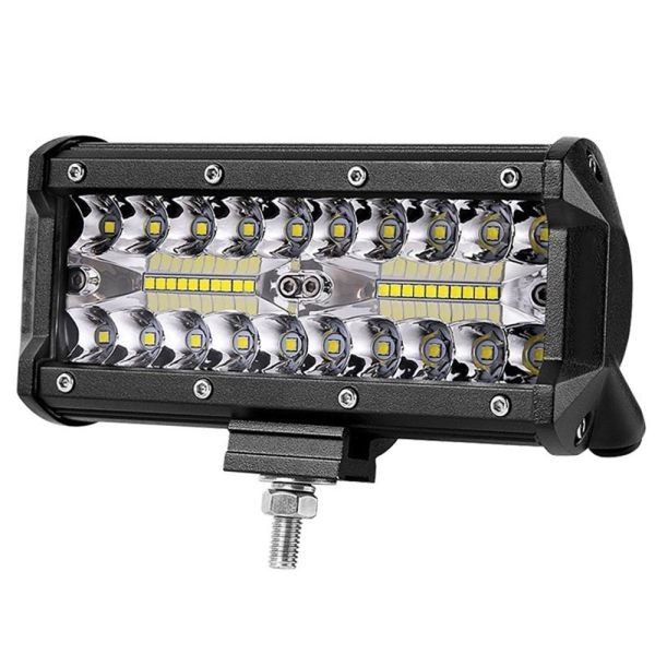 LED ワークライト 作業灯 12V/24V 兼用 120W 6000K 防水 デッキライト 投光器 前照灯 集魚灯 車幅灯 照明 トラック 2個セット 03の画像5