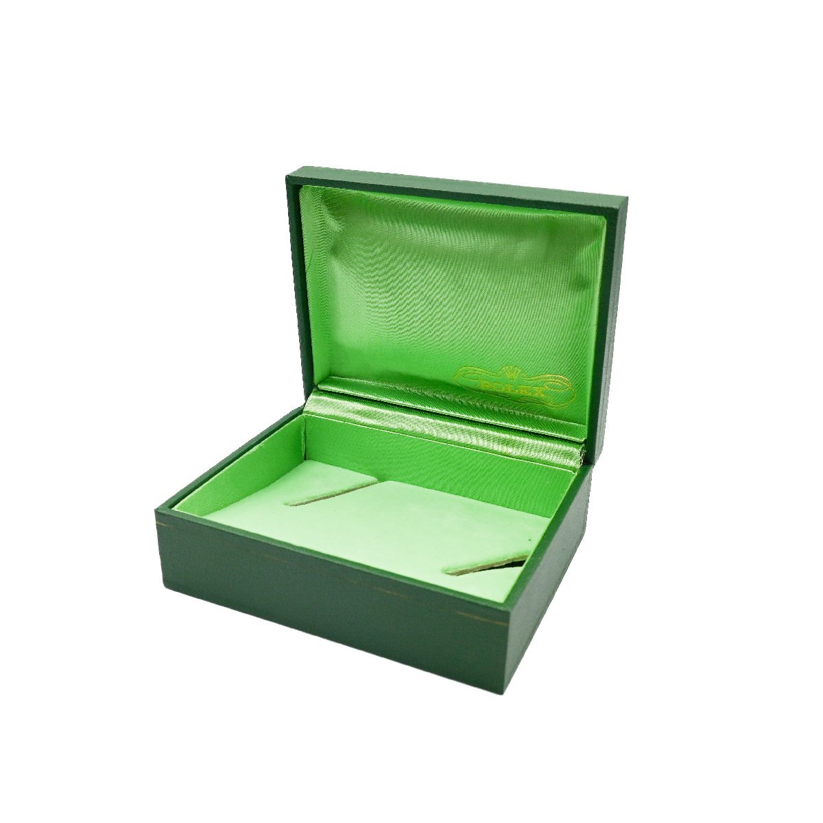 1円 ROLEX ロレックスケース 時計用 空箱 BOX S 内箱 外箱 ヴィンテージ 希少 レア 正規品 緑 グリーン 正規品 20620240220_画像6
