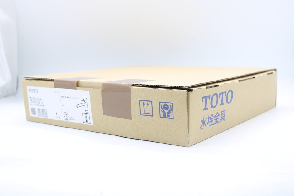 新品 TOTO 混合水栓 TKS05301J 台付シングル キッチン 節湯 台所用 トートー IT8UVCFYT5JK-YR-R07-byebye_画像1