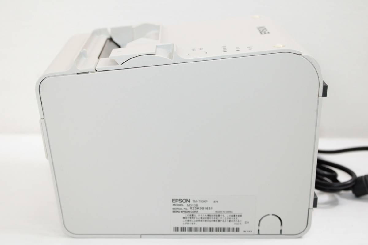 現状品 エプソン レシートプリンターTM-T90KP M313B EPSON 飲食店 店舗用品 IT7Q6SC7Q1YA-YR-N01-byebye_画像2