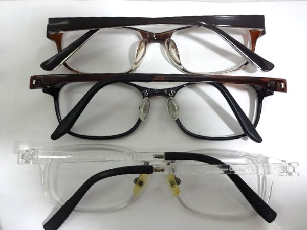 X4B041◆まとめ売り◆ FREE FiT SAFARIART SYUNSOKU など セル系 メガネ 眼鏡 メガネフレーム 10本セット_画像7
