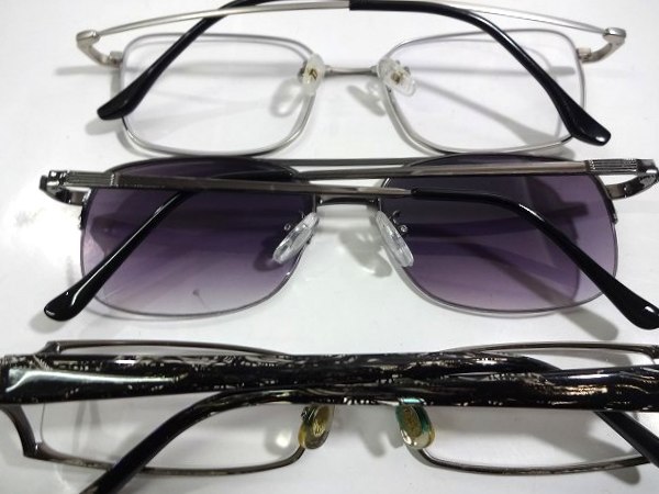 X4B042◆まとめ売り◆ T.G.C. FUWATTY PERSON'S など メタル系 メガネ 眼鏡 メガネフレーム 10本セット_画像3