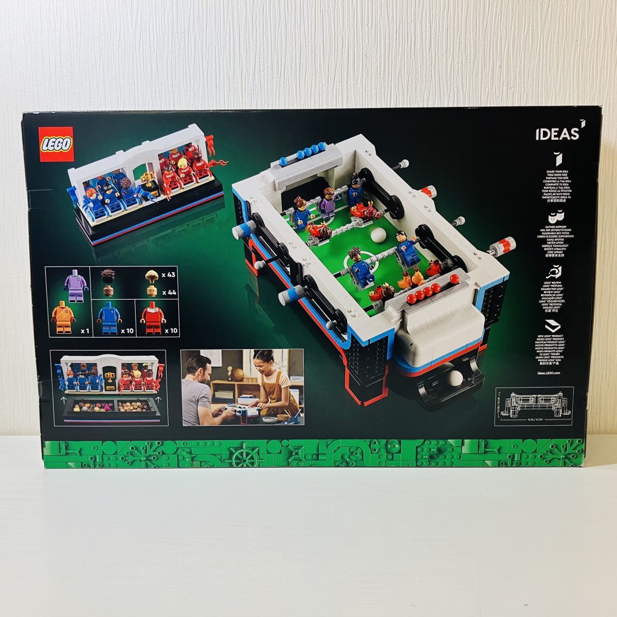 自15【140】1円～ 未開封 LEGO レゴ アイデア #045 21337 テーブル フットボール_画像2