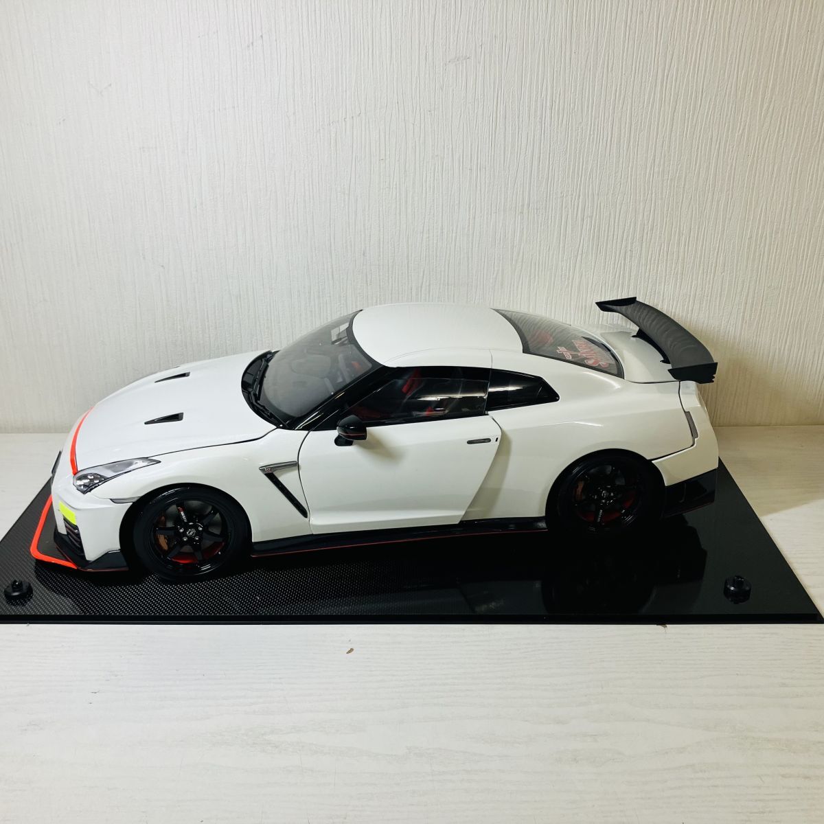 滑1【160】1円～ デアゴスティーニ 1/8 週刊 NISSAN GT-R NISMO 完成品 ジャンク プラモデル ミニカー_画像2