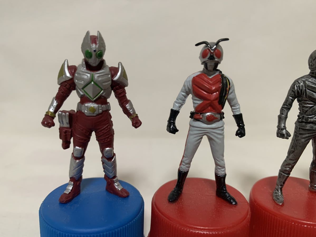  Kamen Rider bottle cap figure X X galley nJ 4 piece set seven eleven 