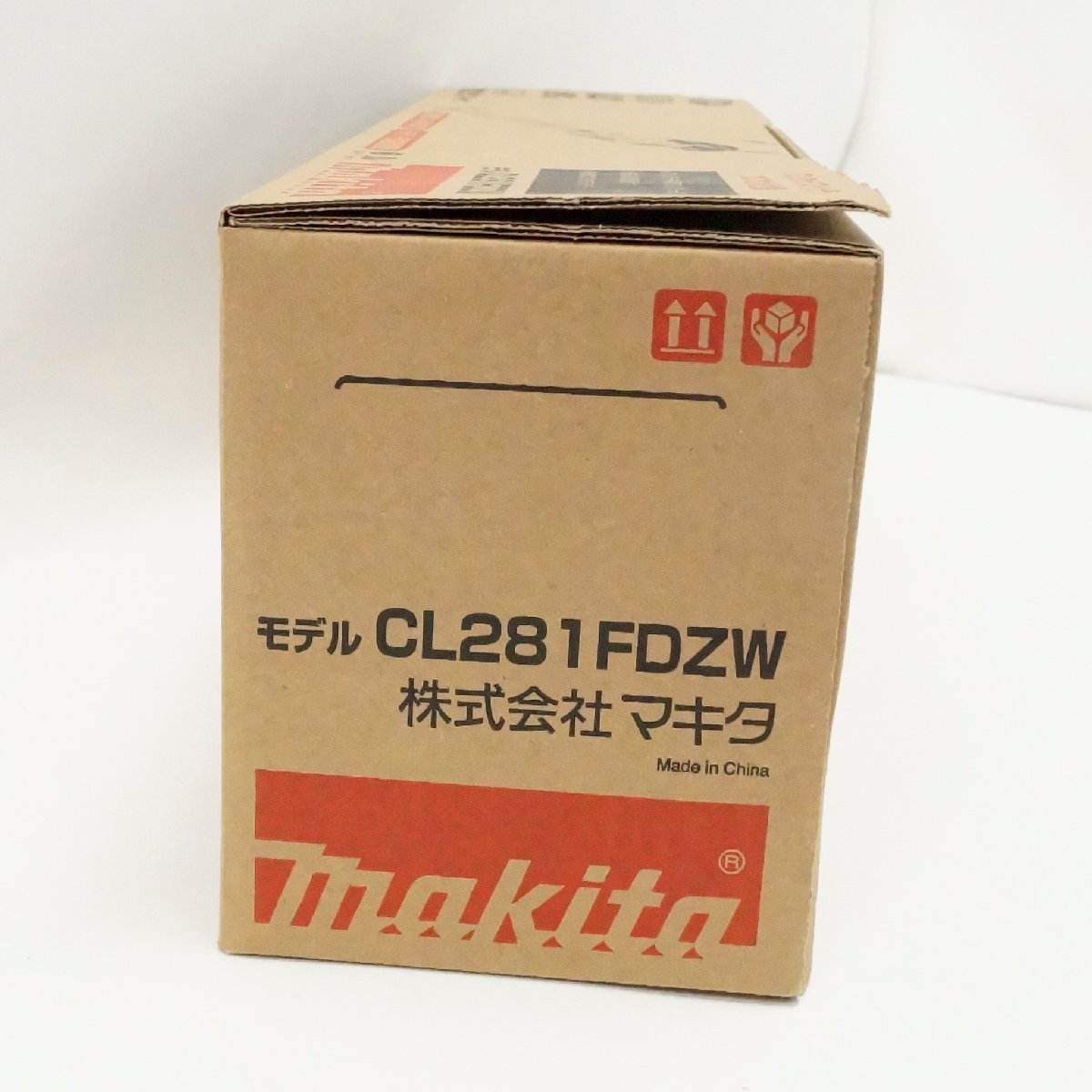 未使用 マキタ makita 充電式 クリーナー 18V 白 CL281FDZW 本体のみ_画像2