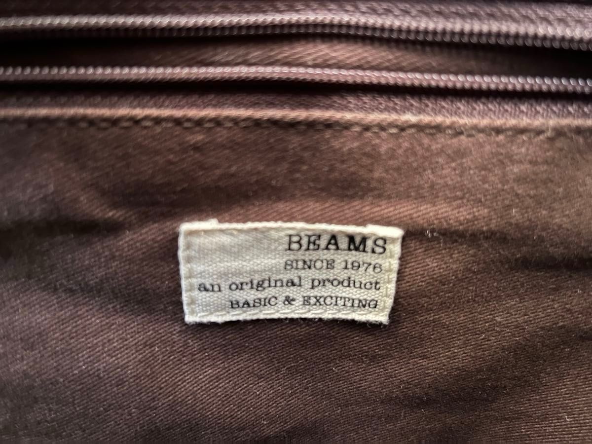 BEAMS レザートートバッグ