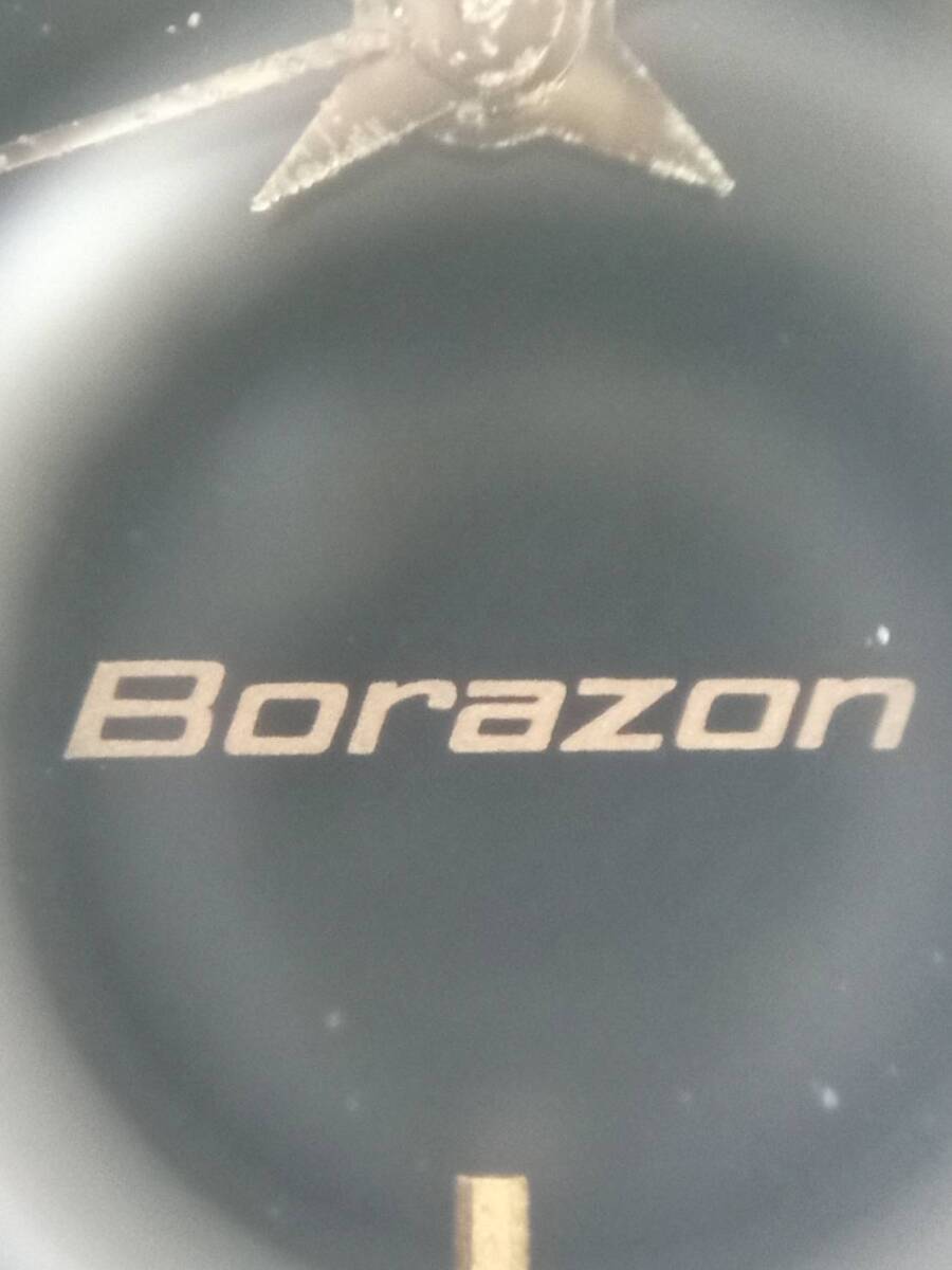 K 【TECHNOS】テクノス時計 ボラゾン Borazon 1104180/S2K0877 動作未確認 腕時計 3針 バーインデックス デイト ヴィンテージ アンティーク_画像5