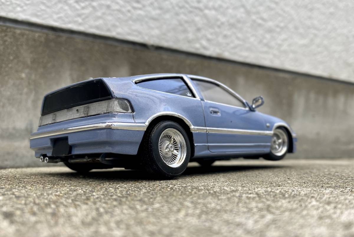  Fujimi 1/24 Honda CR-X ( пластиковая модель конечный продукт )