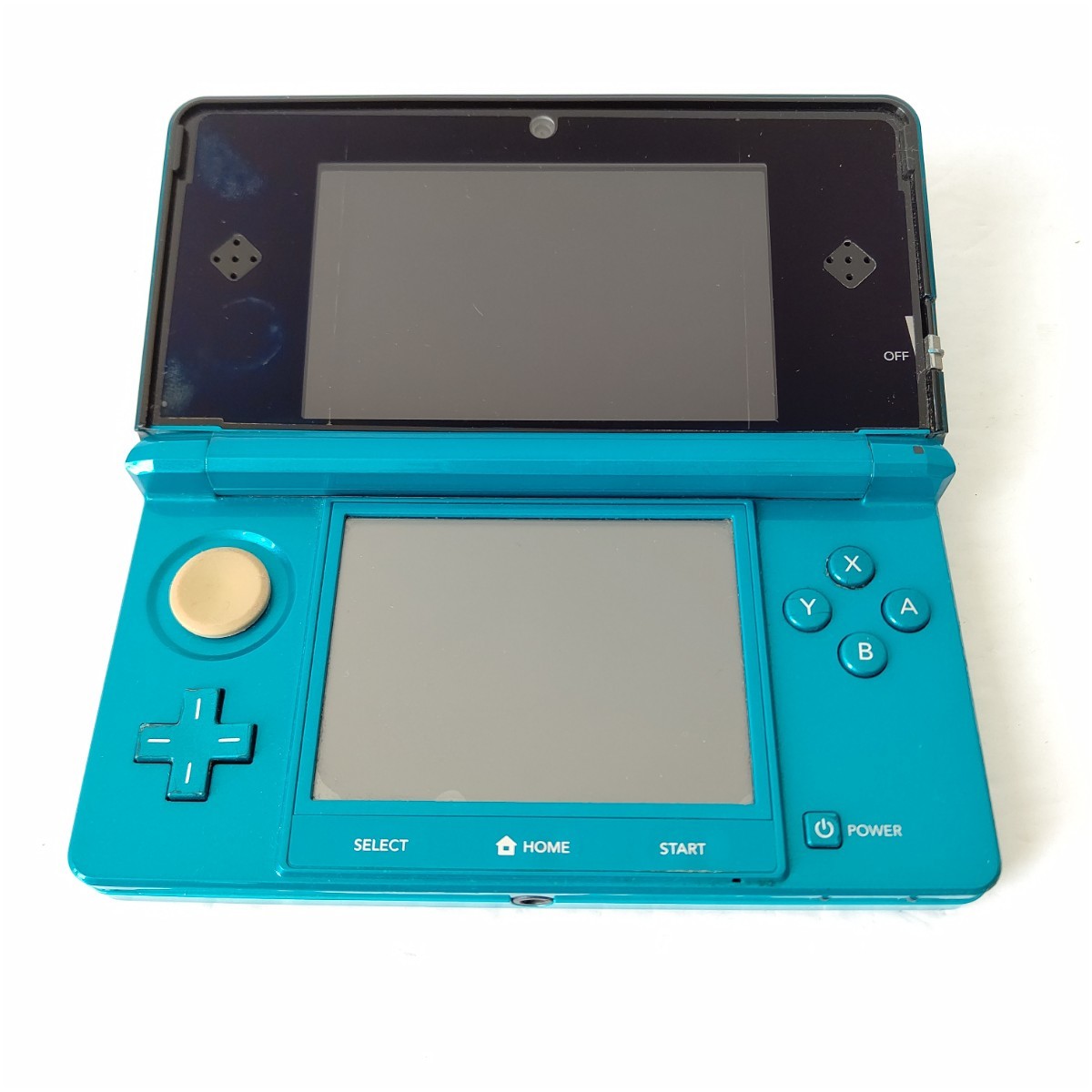 Nintendo　ニンテンドー3DS アクアブルー　画面極美品　任天堂　ゲーム機