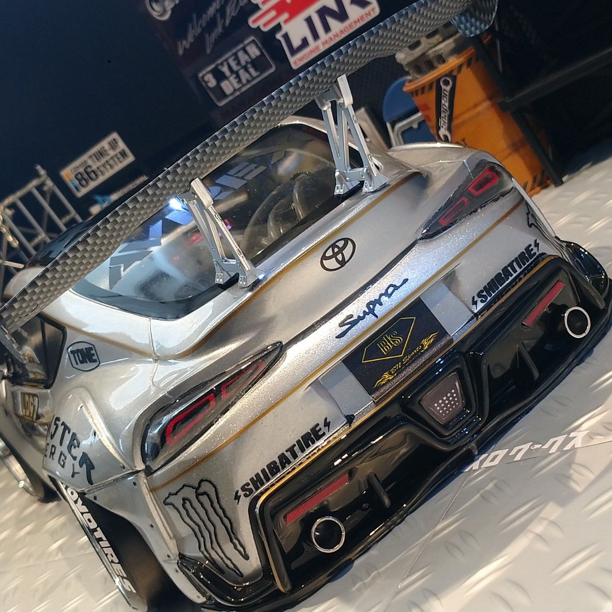 スープラA90 1/10ドリフトラジコン ラジドリボディ用 スープラA90 1/10ドリフトラジコン ラジドリボディ用