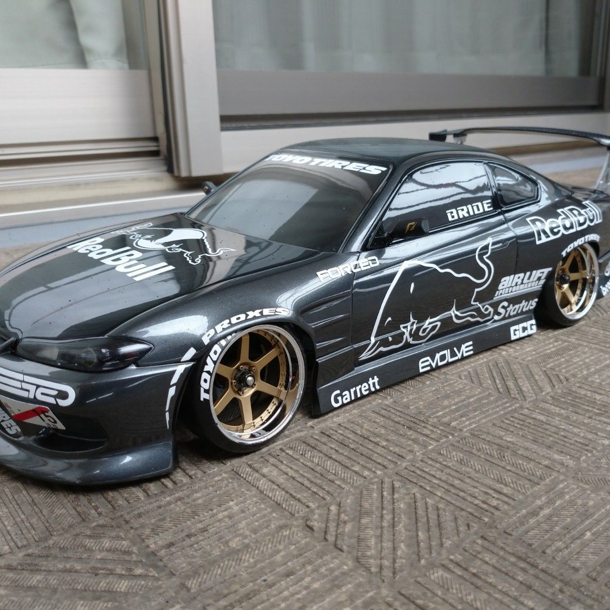 12色から選べる S15シルビア ラジコン ラジドリボディ用カッティングステッカー YD-2 RDX MC1 GALM