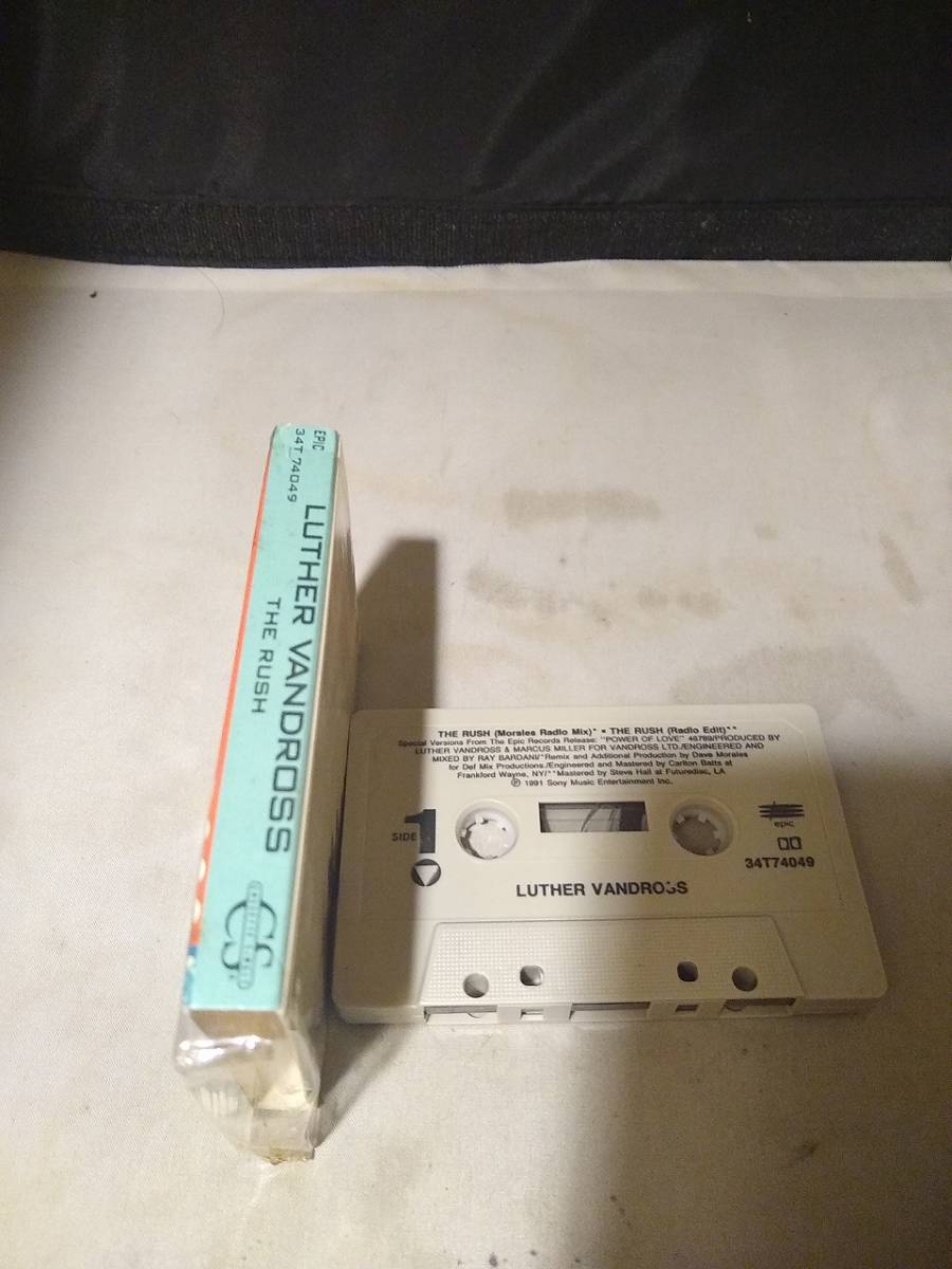 T6250 cassette tape Luther Vandross / The Rush, 1991