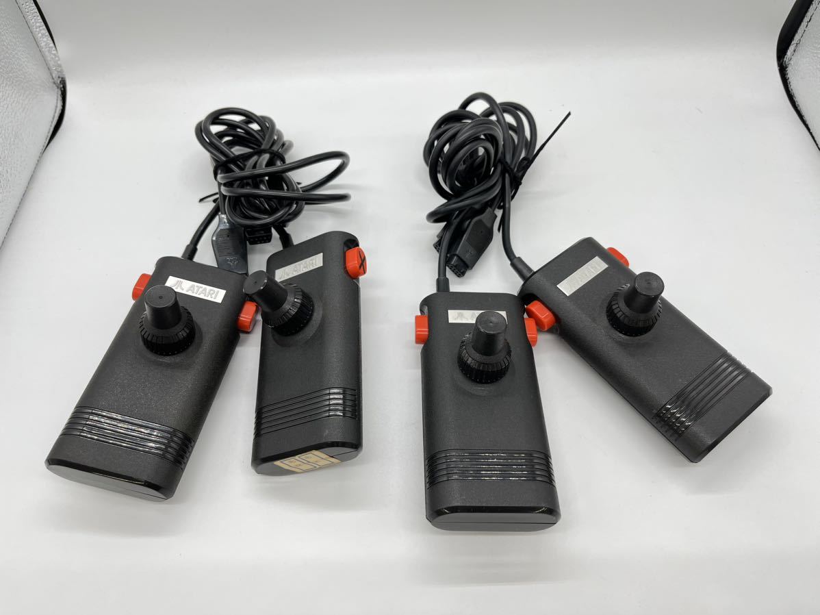 現状 保管品 本体通電のみ確認済 【 ATARI 2800 ビデオ コンピューター システム カセット付 ゲーム機 】 アタリ レトロ 当時物 時代_画像9