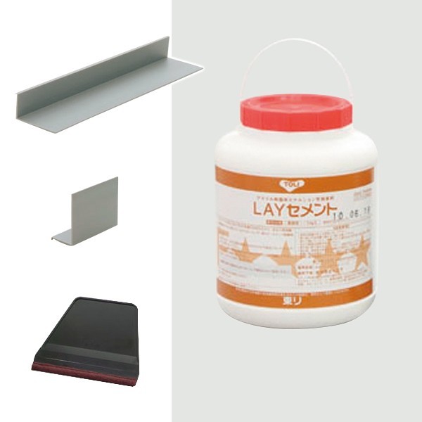 接着剤 LAYセメント 糊 床材 施工 diy フローリング リフォーム 室内 アクリル樹脂系エマルション形 東リ toli LAYフローリング用 LAYC-3_画像2