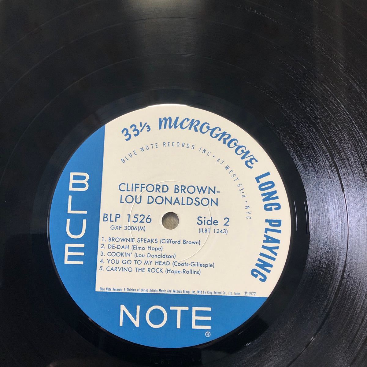 Clifford Brown クリフォード・ブラウン メモリアル・アルバム　memorial album 帯付 中古LPレコード　BLUENOTE_画像8