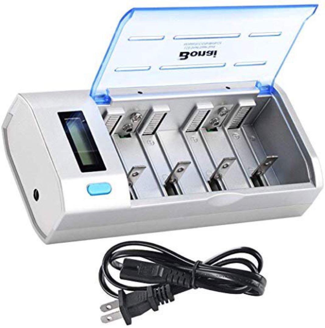 [10 piece set ] new goods box attaching battery charger single 1 battery single 2 battery single 3 battery single 4 battery 9V battery . applying nickel water element /nikado battery exclusive use single one ~ single four combined use type .