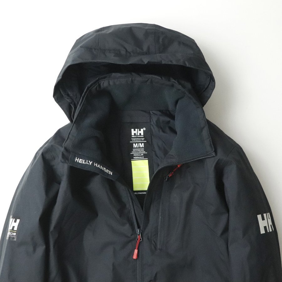 美品 HELLY HANSEN ヘリーハンセン 撥水ナイロン クレミッドレイヤージャケット マウンテンパーカ M アウトドア【相場価格￥30,800-】_画像2