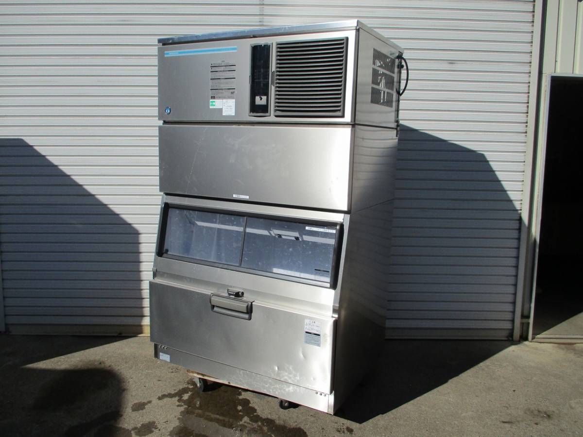 y2152-1 業務用 ホシザキ 製氷機 IM-230DM-1-21 2021年製 3相200V W1100×D800×H1880 店舗用品 中古 厨房