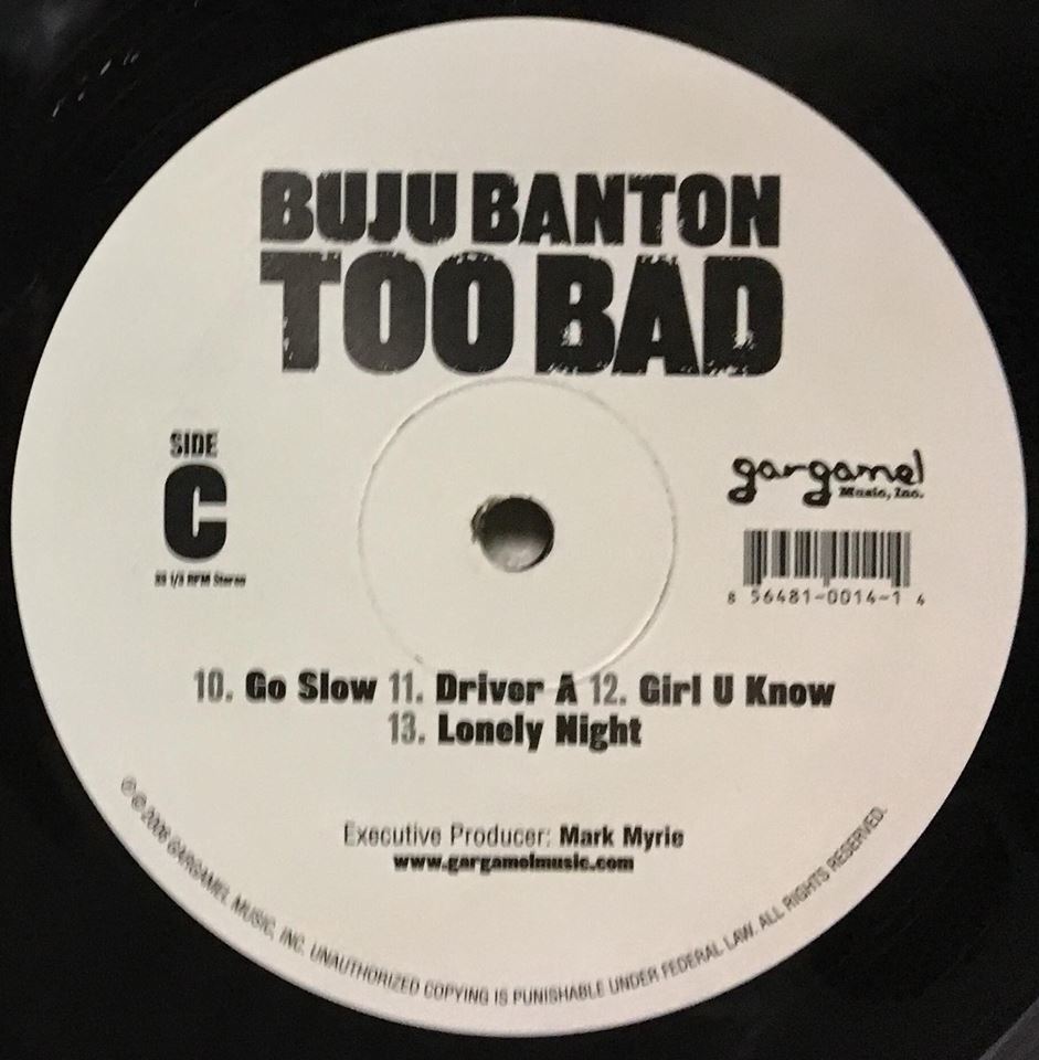Buju Banton / Too Bad (2LP)